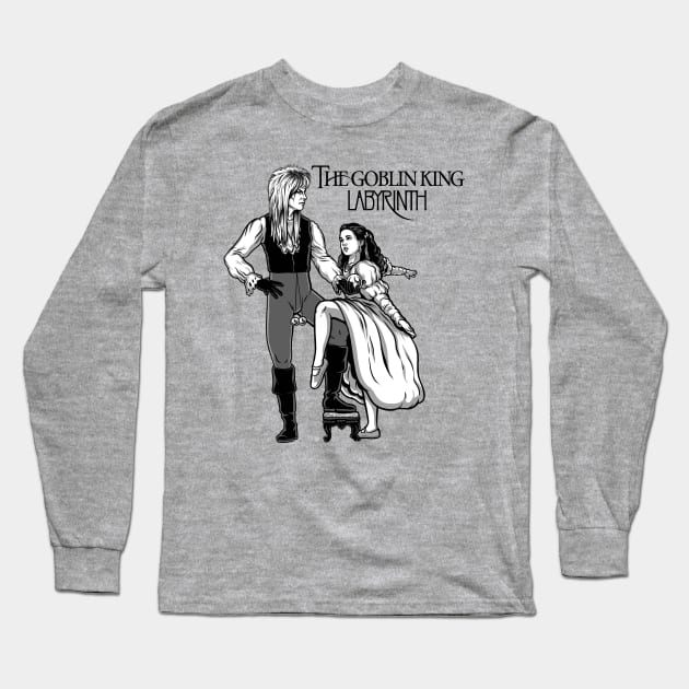 The Goblin King Album Long Sleeve T-Shirt by harebrained